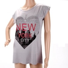 tee shirt strass clout&eacute;