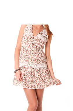 Robe fleurie